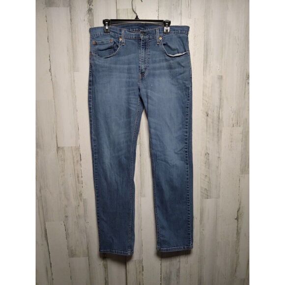 Levis 559 Mens Relaxed Straight Leg Blue Jeans Size 34x34 (Measures 34x3… - Picture 1 of 12